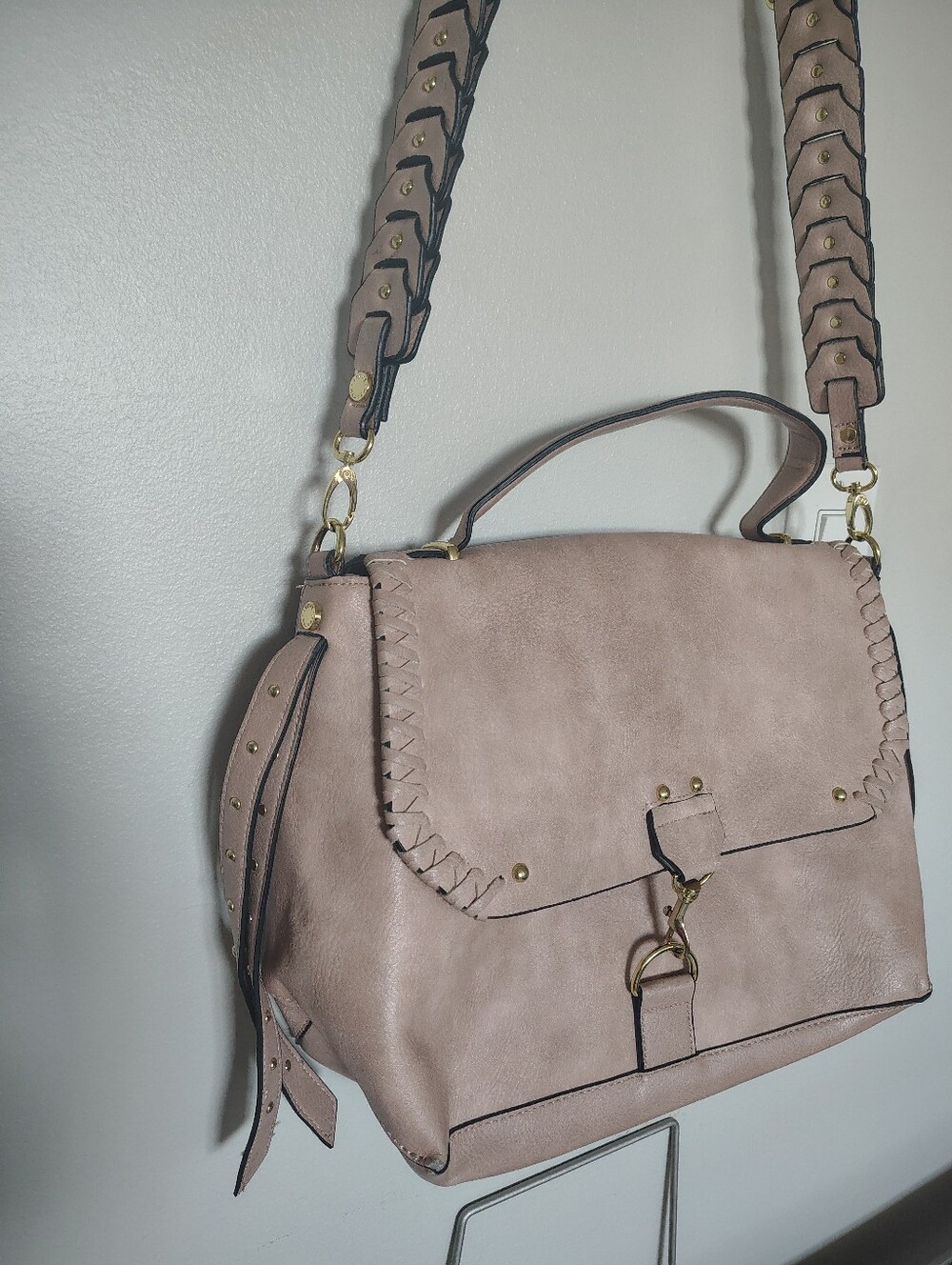 Steve Madden Sandy Pink Crossbody Purse